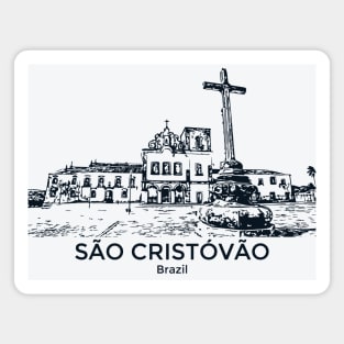 São Cristóvão - Brazil Magnet